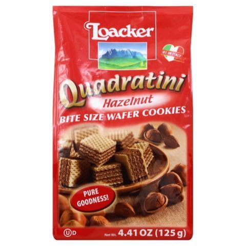 Order Loacker Quadratini Hazelnut 4.41oz food online from 7-Eleven store, Los Angeles on bringmethat.com