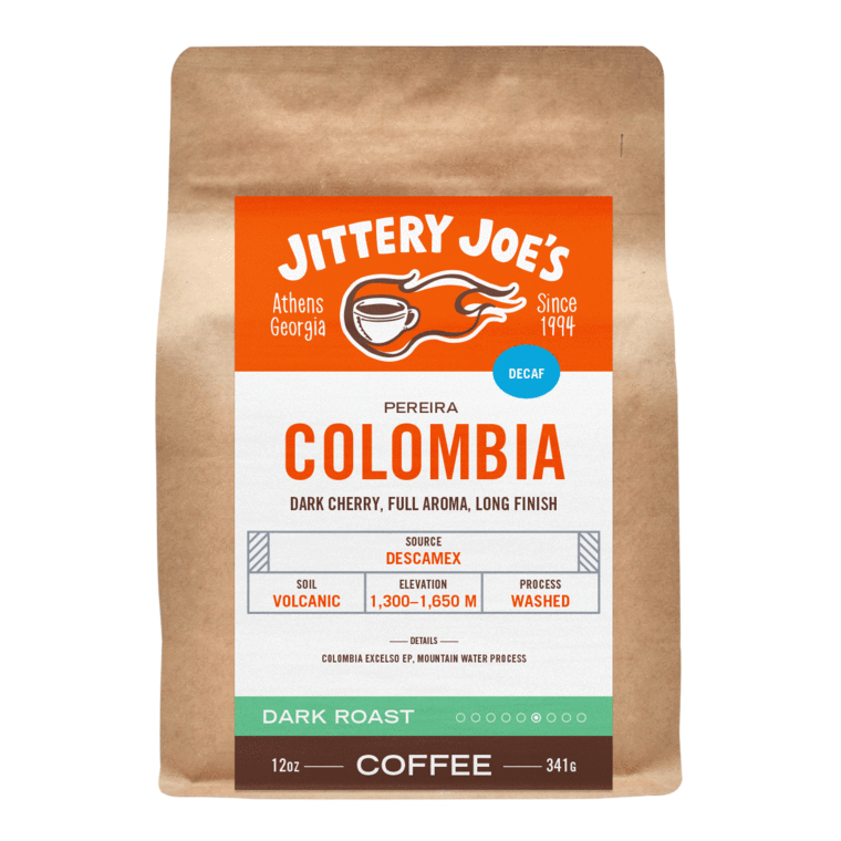 Order Colombia Excelso Decaf food online from Jittery Joe's store, Athens on bringmethat.com