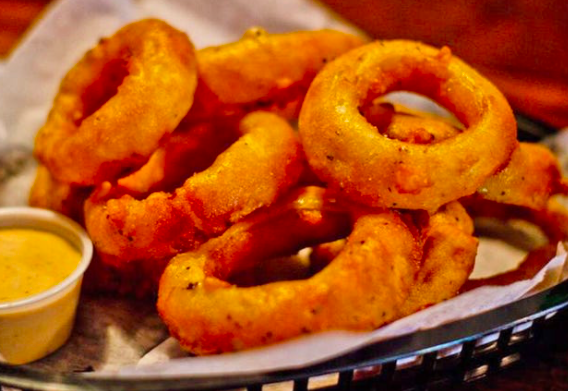 Order Onion Rings food online from Johnny'S Burgers & Dogs store, Tempe on bringmethat.com