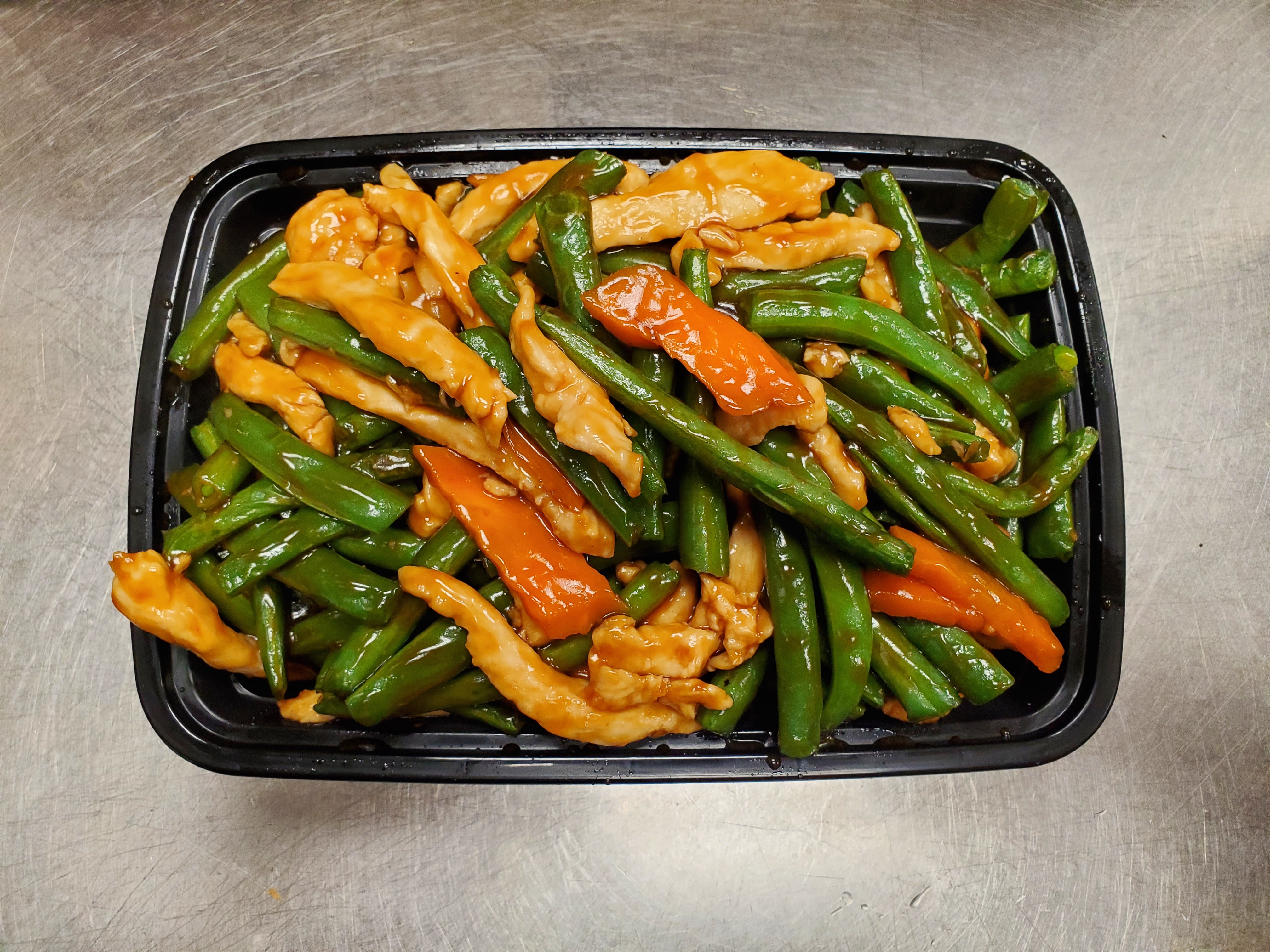 Order 53. Chicken with String Beans food online from Great Wall Chinese Restaurant store, Frederick on bringmethat.com