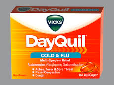 Order DayQuil Vicks Cold & Flu food online from Convenient Food Mart store, Chicago on bringmethat.com