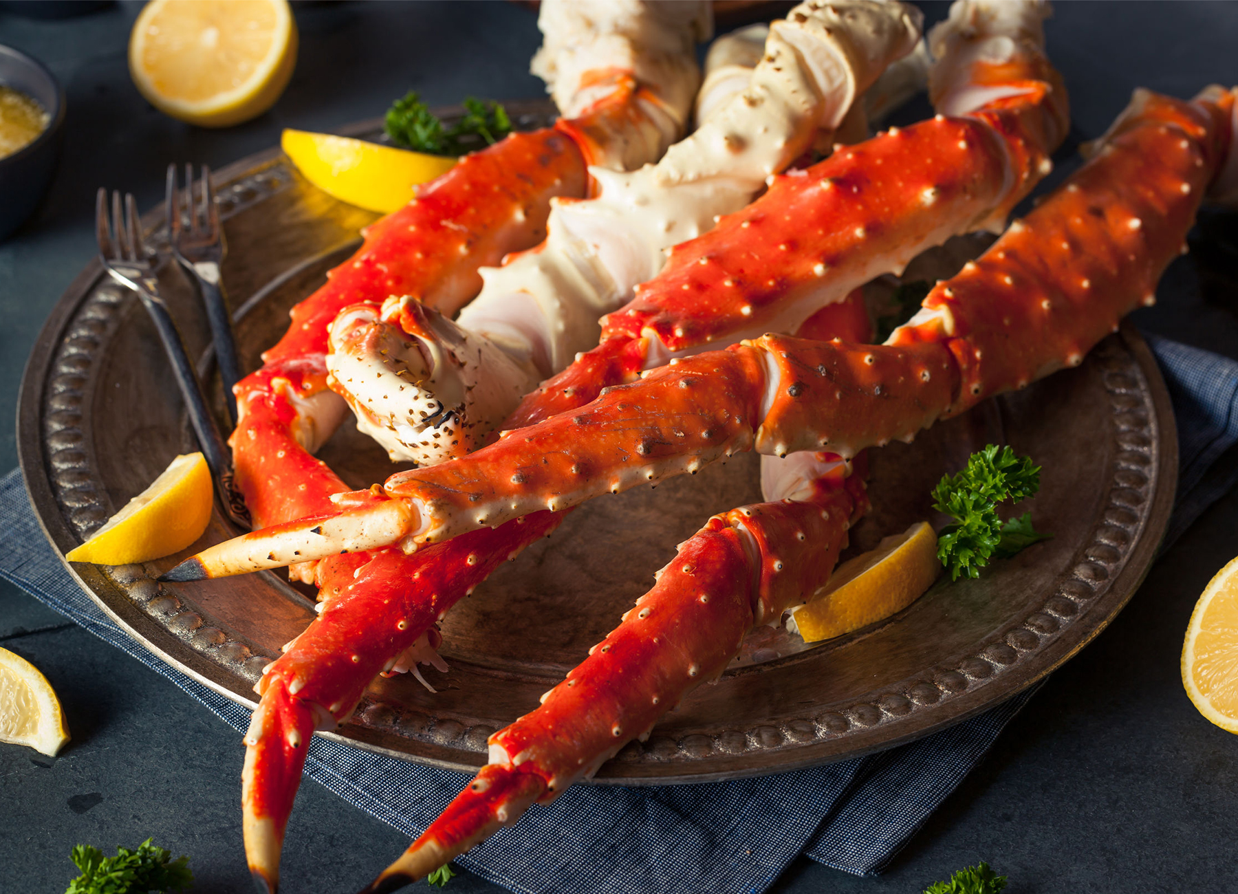 Order Alaskan King Crab Legs food online from Jay Seafood store, Dayton on bringmethat.com