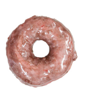 Order Vegan and Gluten Free Strawberry Donut food online from Sugar Donuts store, Charlotte on bringmethat.com