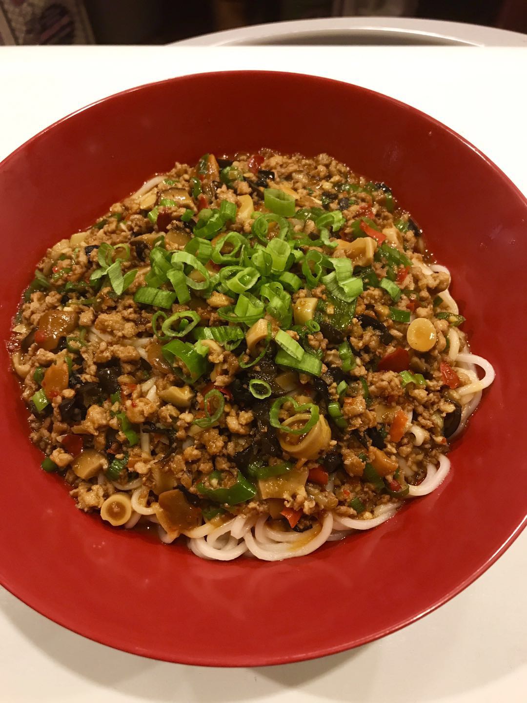 Order Noodles with Soy Bean Paste Szechuan Style food online from Enchanted Szechuan store, Norwalk on bringmethat.com