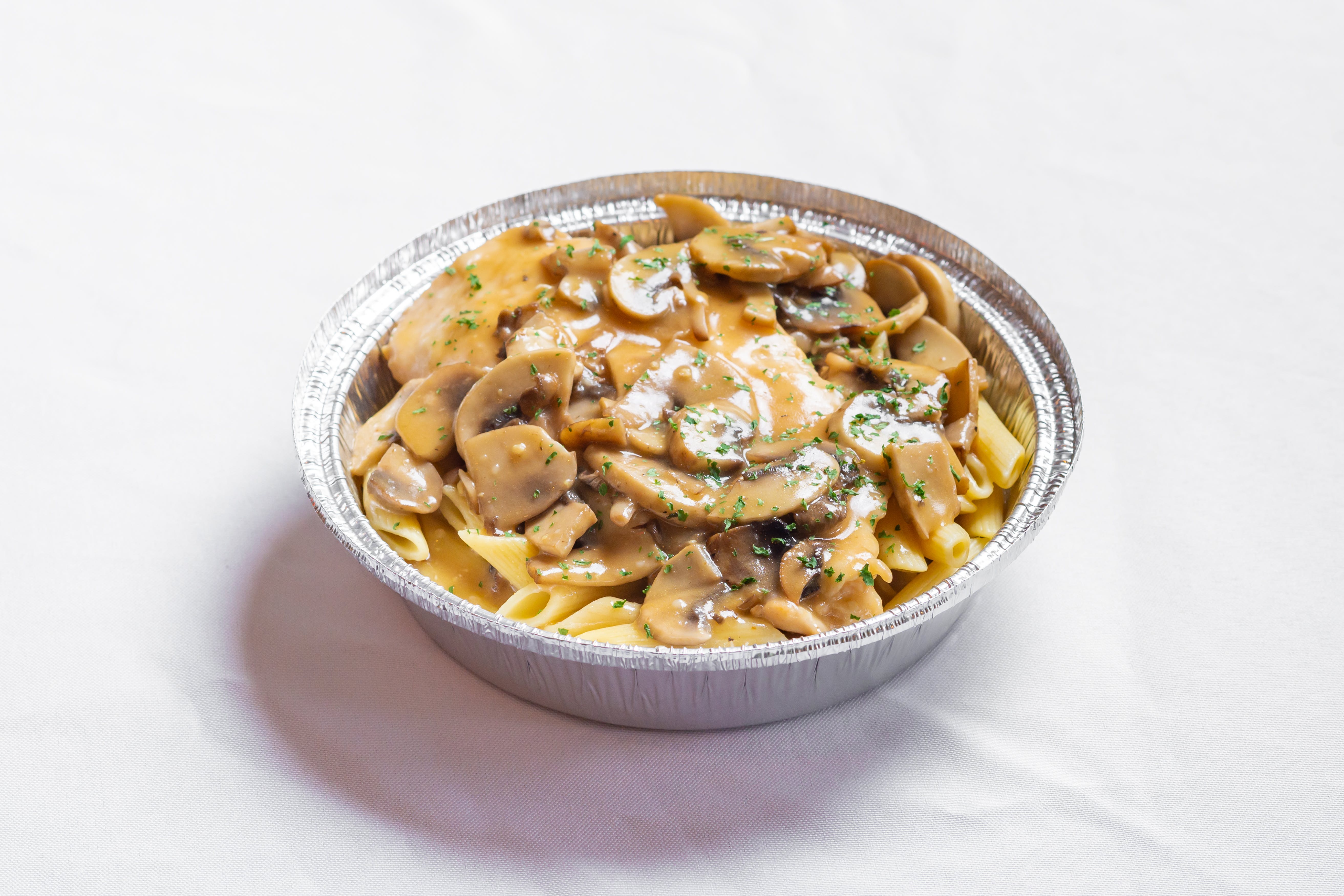 Order Chicken Marsala - Entree food online from Uncle Sal Pizza Ii store, Sparta Township on bringmethat.com