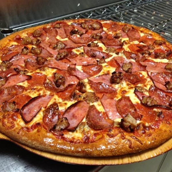 Order All Meat Lovers' Pizza food online from Premium Pizza store, San Jose on bringmethat.com