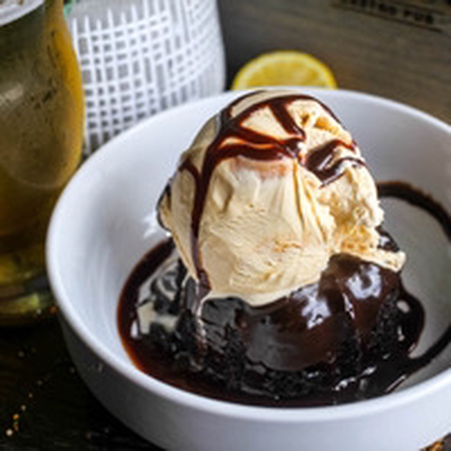 Order Molten Choc Cake food online from The Butcher And Bottle store, Canton on bringmethat.com