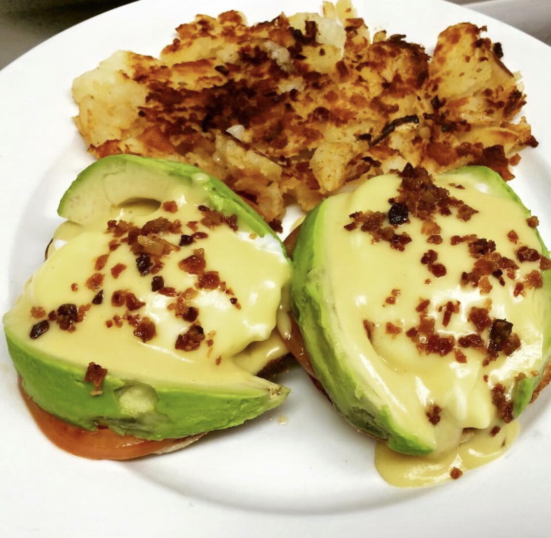 Order California Benedict food online from State Street Cafe store, North Haven on bringmethat.com