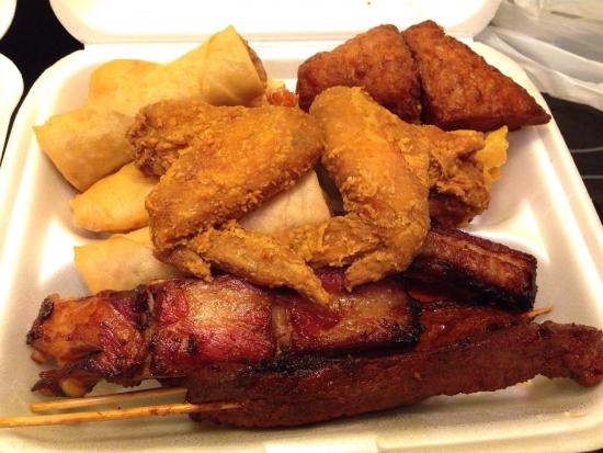 Order 14. Pu Pu Platter food online from China Gourmet store, Palmetto Bay on bringmethat.com