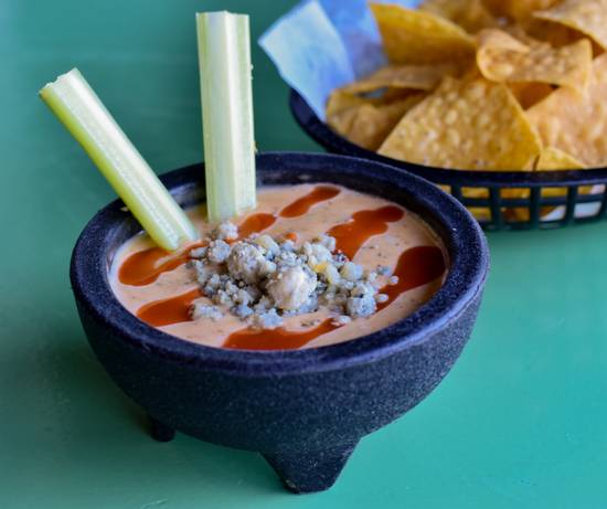 Order Buffalo Chicken Queso + Chips food online from Barrio store, Kent on bringmethat.com