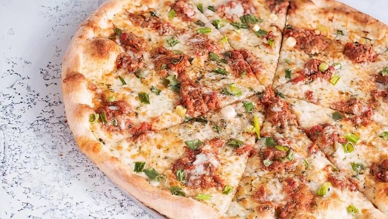 Order Spicy Pulled Pork With Scallion Pizza (16") food online from Otto Pizza store, Cumberland County on bringmethat.com