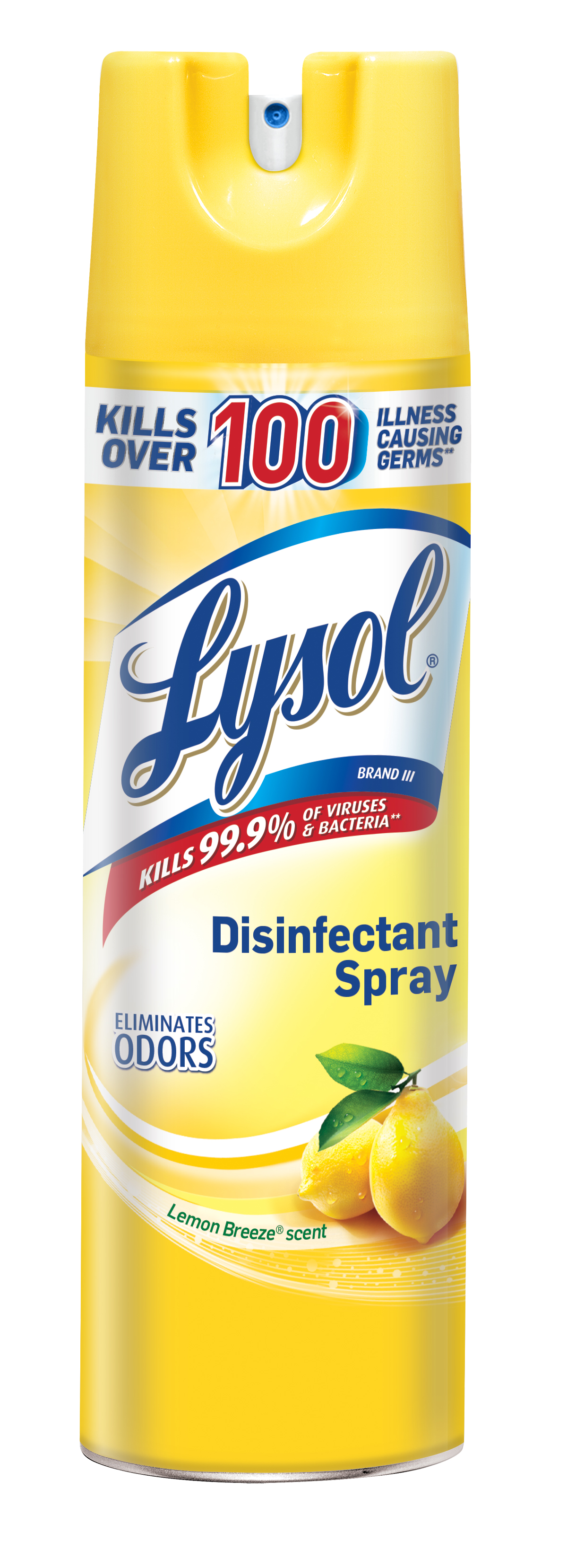Order Lysol Disinfectant Spray, Lemon Breeze - 19 oz food online from Rite Aid store, READING on bringmethat.com