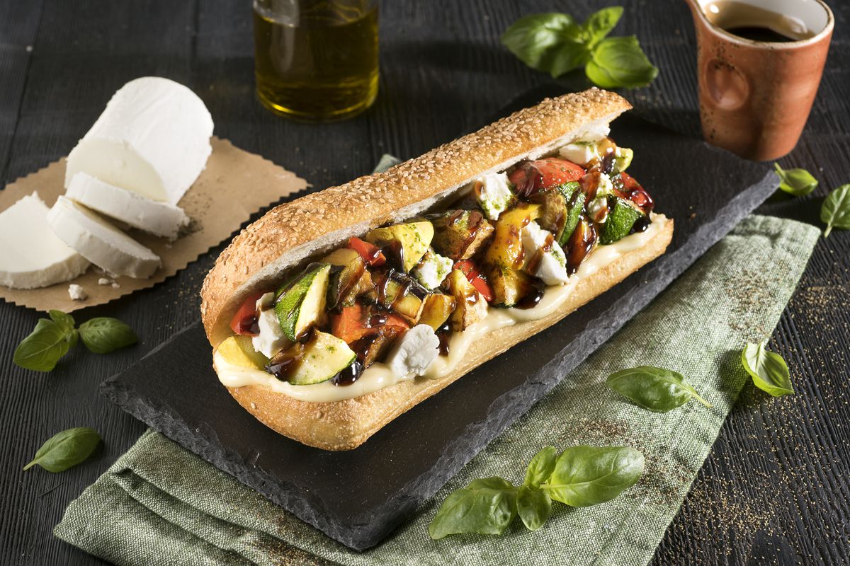 Order Tuscan Roasted Veggie food online from Pats Select Pizza Grill store, Warrington on bringmethat.com