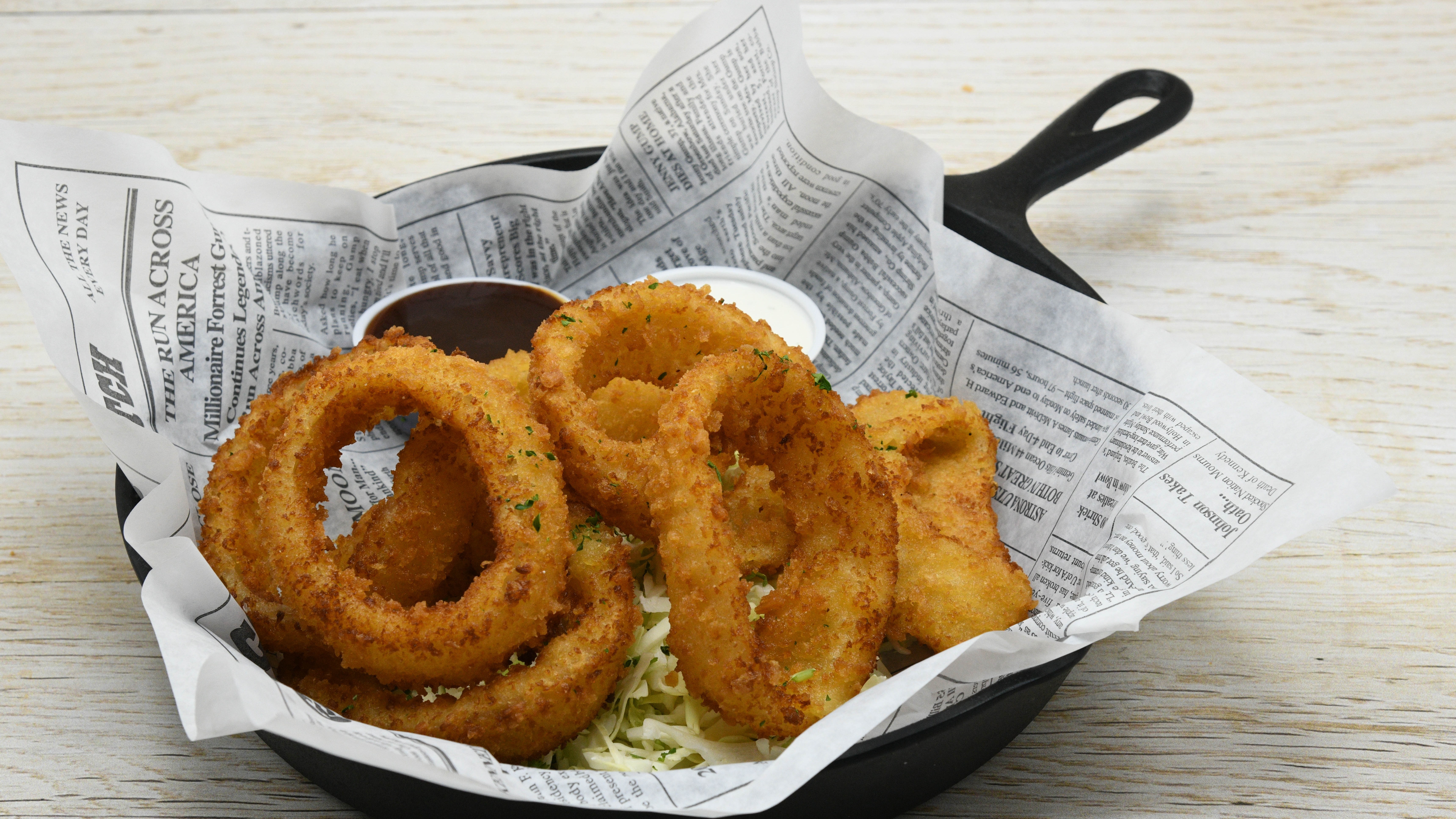 Order Side Onion Rings food online from Bubba Gump Shrimp Co Rstrnt store, Santa Monica on bringmethat.com