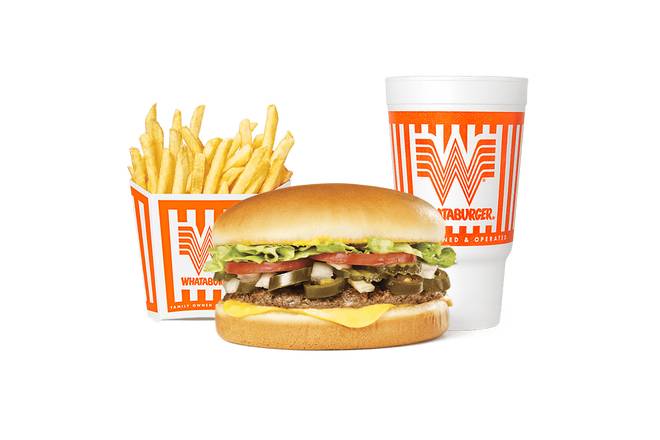 Order #4 Jalapeño & Cheese Whataburger® Whatameal® food online from Whataburger store, McAllen on bringmethat.com