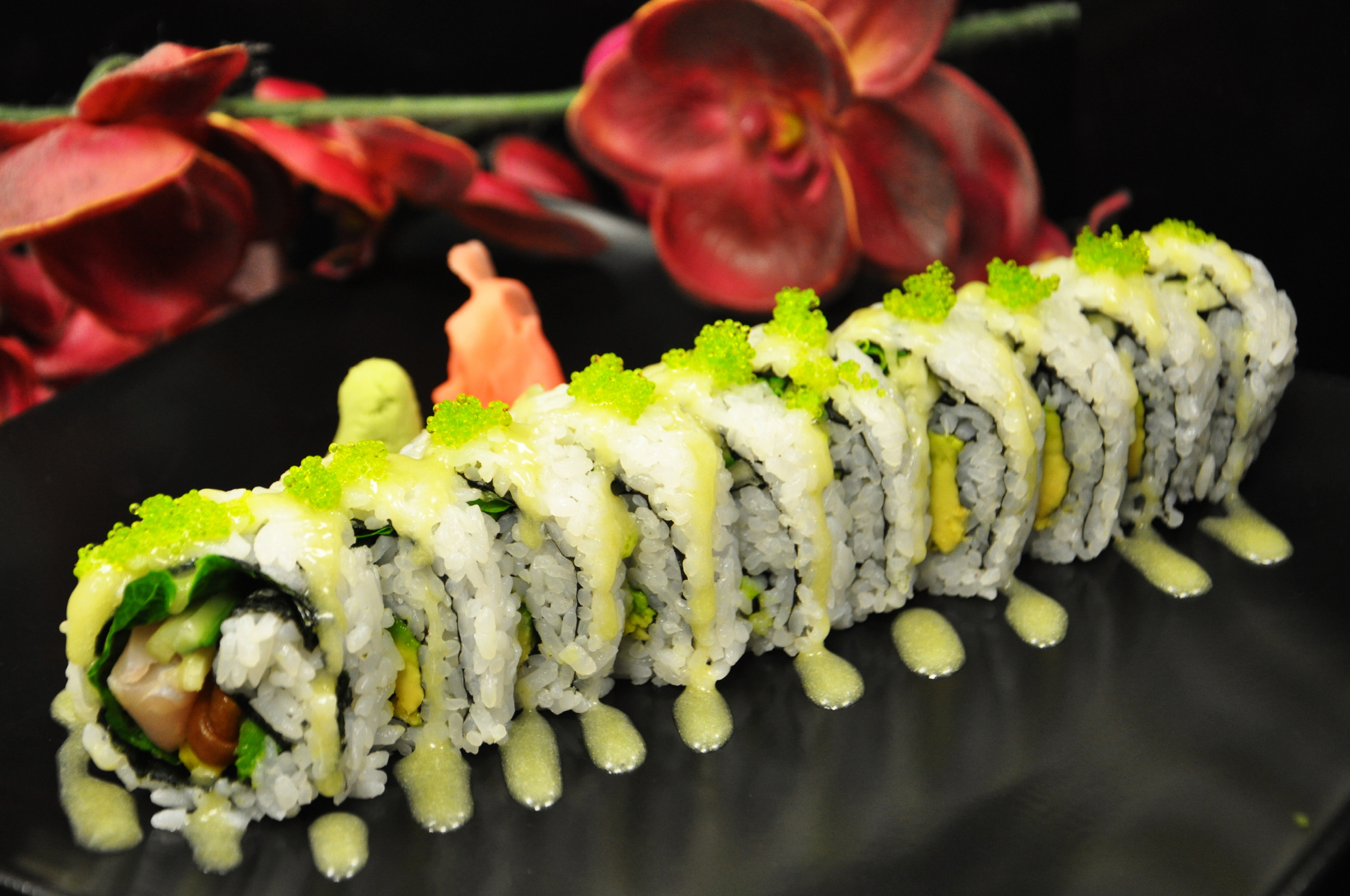 Order Evergreen Roll food online from Umi Sushi store, Ann Arbor on bringmethat.com
