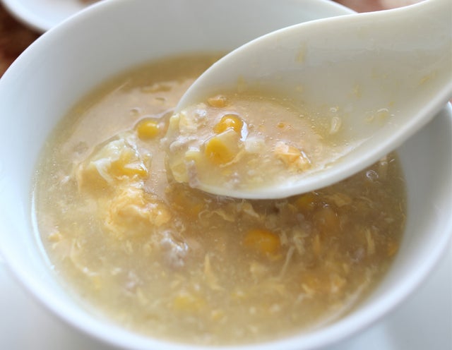 Order Corn and Egg Soup粟米蛋花羹 food online from Frice store, Chino Hills on bringmethat.com