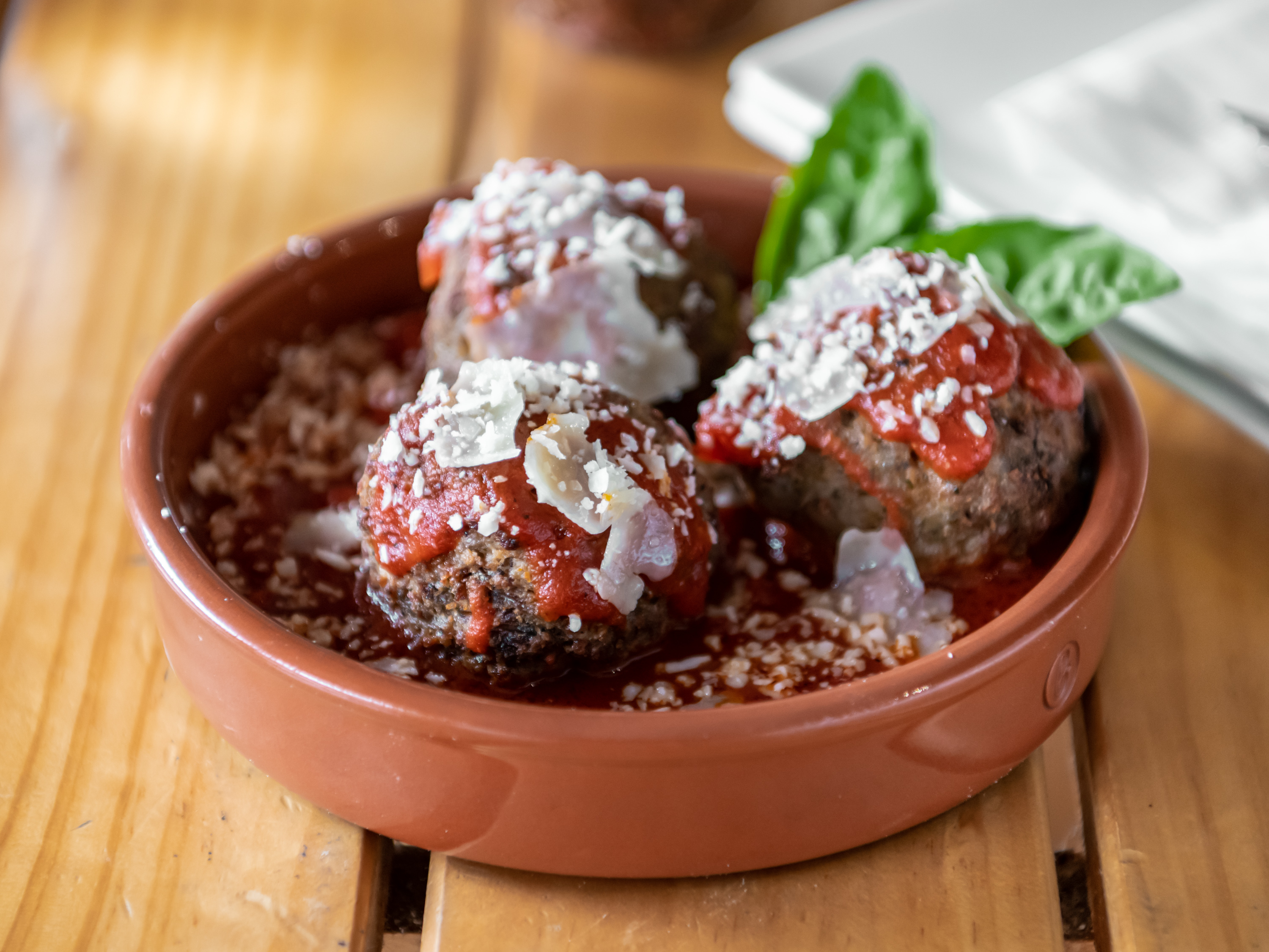 Order Oven baked meatball food online from Red Tomato Pizza House store, Berkeley on bringmethat.com