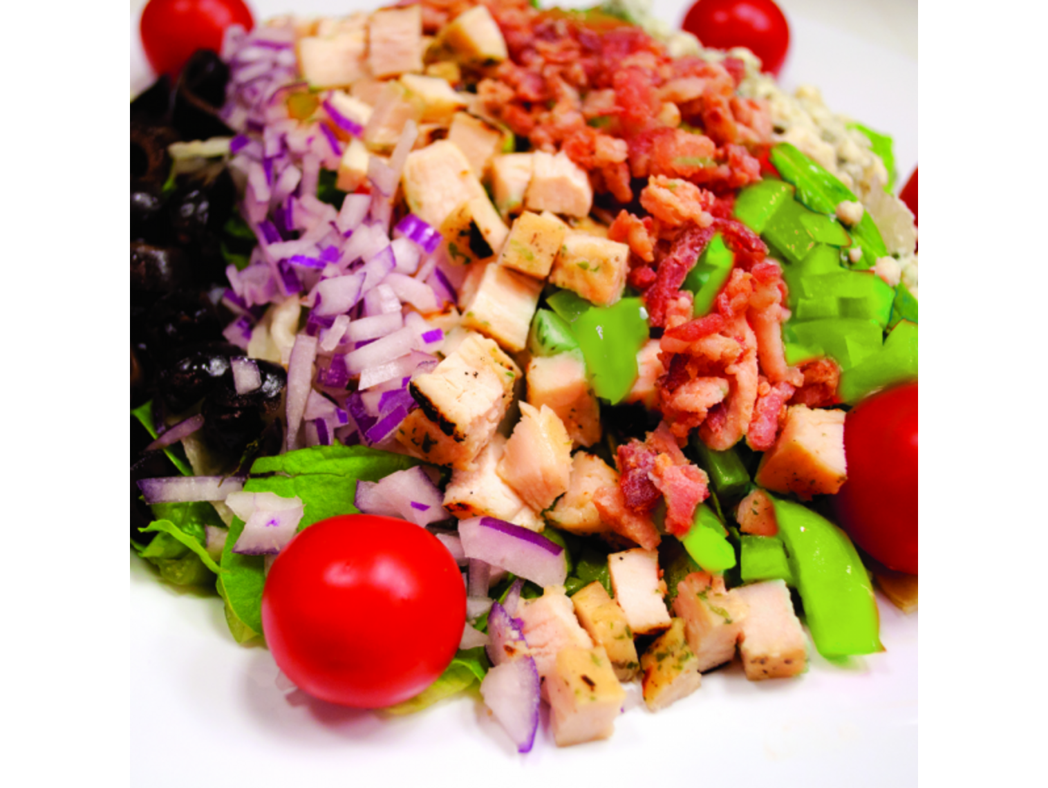 Order Chopped Salad food online from Rosatis Pizza store, Mckinney on bringmethat.com