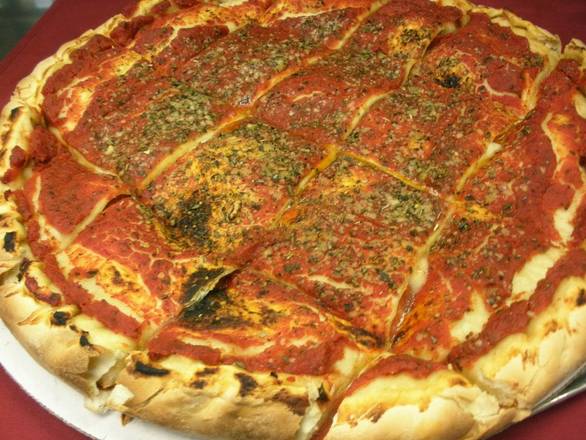 Order Double Decker Pizza food online from Mama Vesuvio's East store, Palos Heights on bringmethat.com