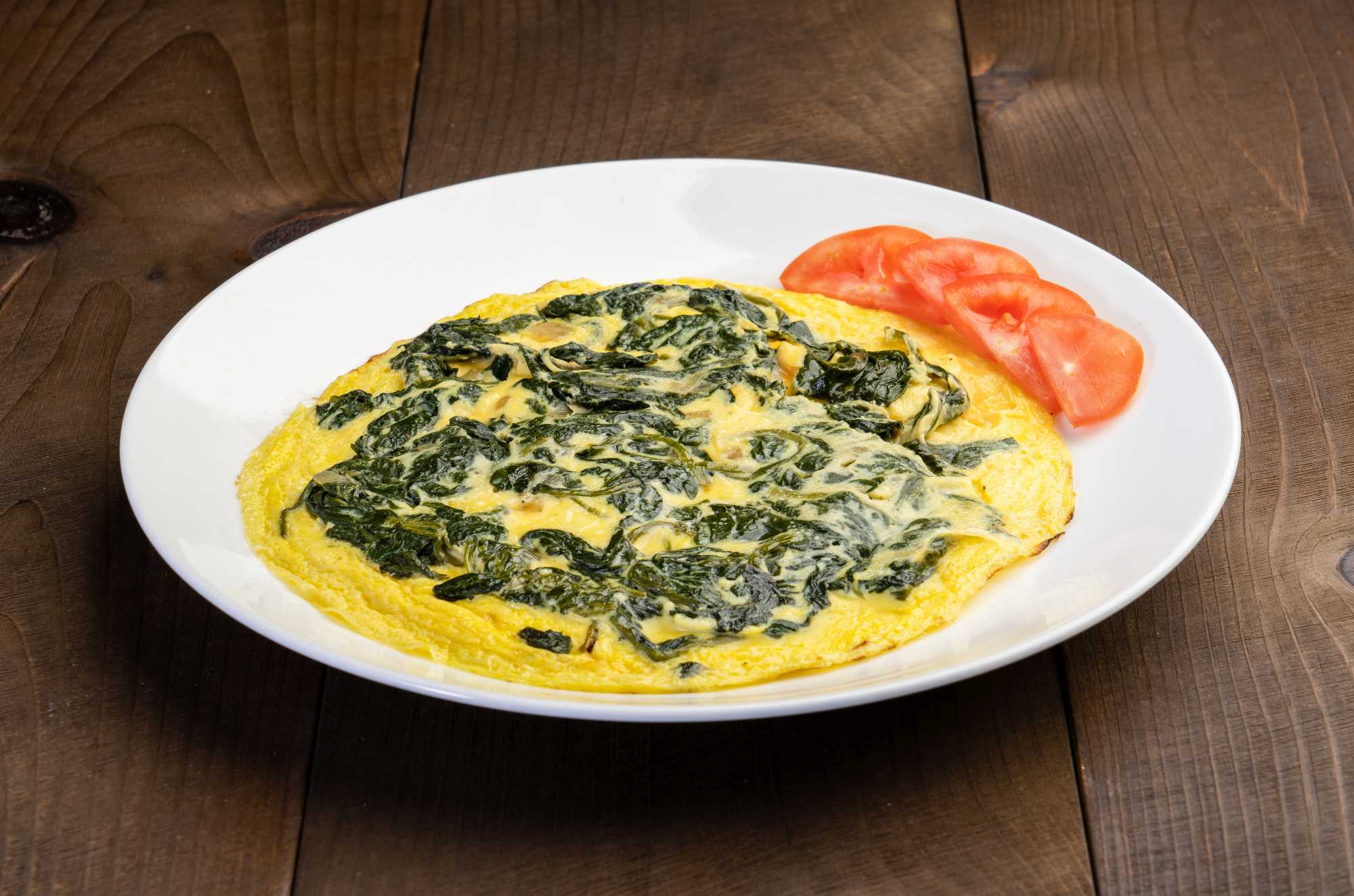 Order Spinach Omelette food online from Masal Cafe store, Brooklyn on bringmethat.com