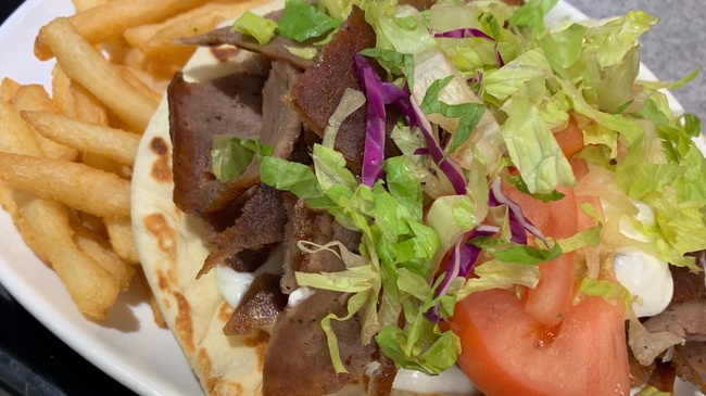 Order Kids Gyros & Fries food online from Crave Kabob store, Chicago on bringmethat.com
