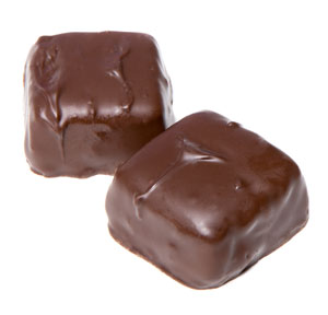 Order Dark Chocolate Jumbo Marshmallows food online from Steel Fudge store, Atlantic City on bringmethat.com