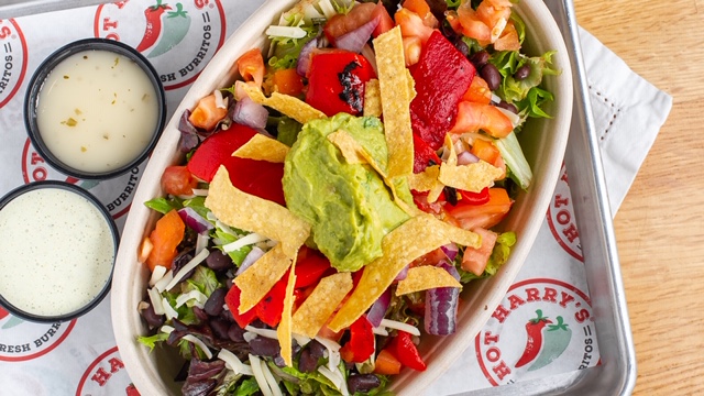 Order Taco Salad food online from Hot Harry's Fresh Burritos store, Pittsfield on bringmethat.com