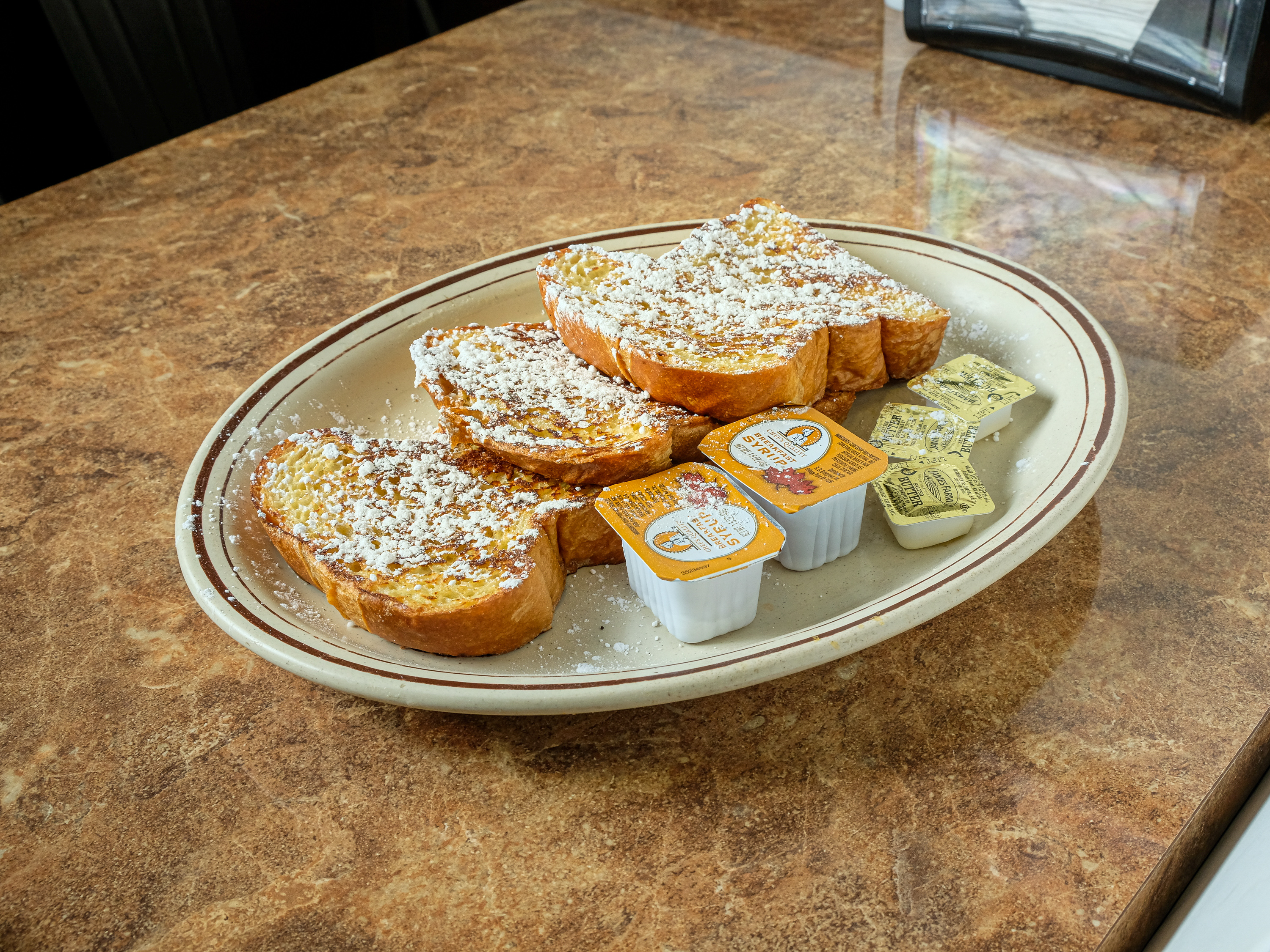 Order Short Stack French Toast food online from Westmont Bagels - Deli & Cafe store, Haddon Township on bringmethat.com