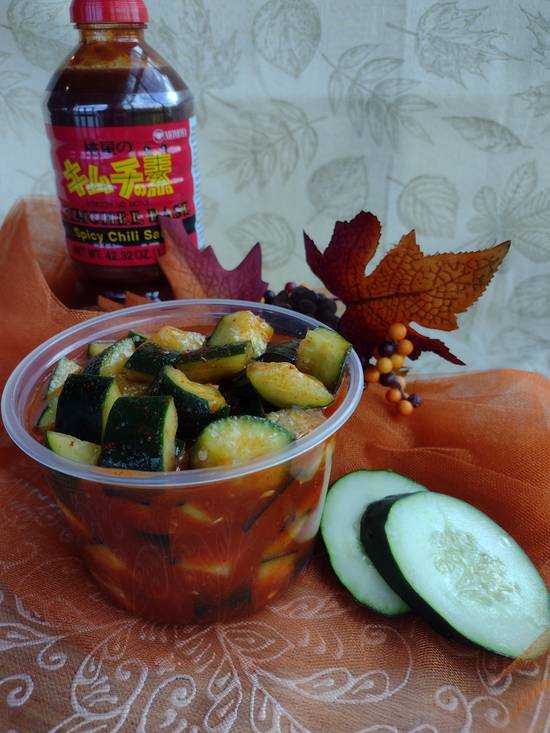 Order Kimchee Cucumber food online from Island Flavor Express store, Las Vegas on bringmethat.com