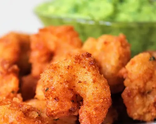 Order Spicy Popcorn Shrimp food online from Indian Street Cafe store, San Jose on bringmethat.com