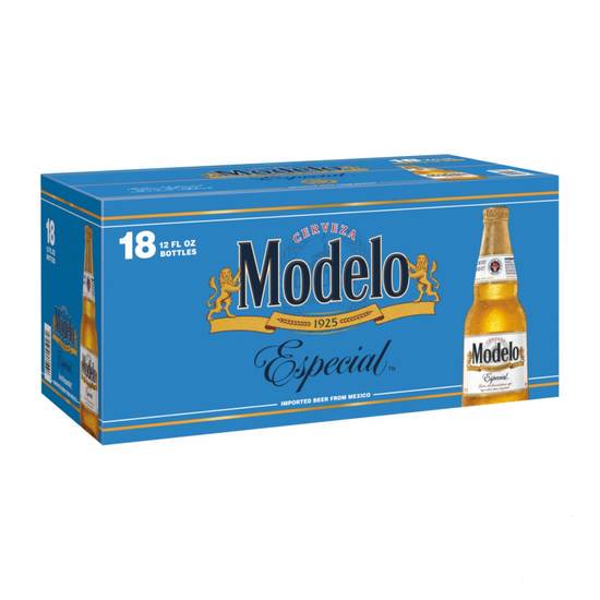 Order Modelo Especial 18 bottles | 4% abv food online from Pink Dot store, Santa Clara on bringmethat.com