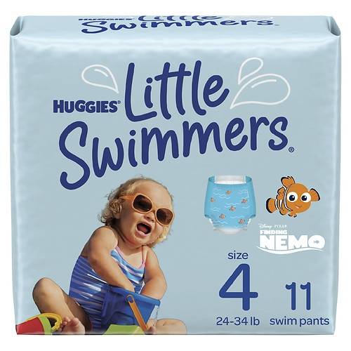 Order Huggies Little Swimmers Swim Diapers Size 4 - 12.0 ea food online from Walgreens store, Athens on bringmethat.com
