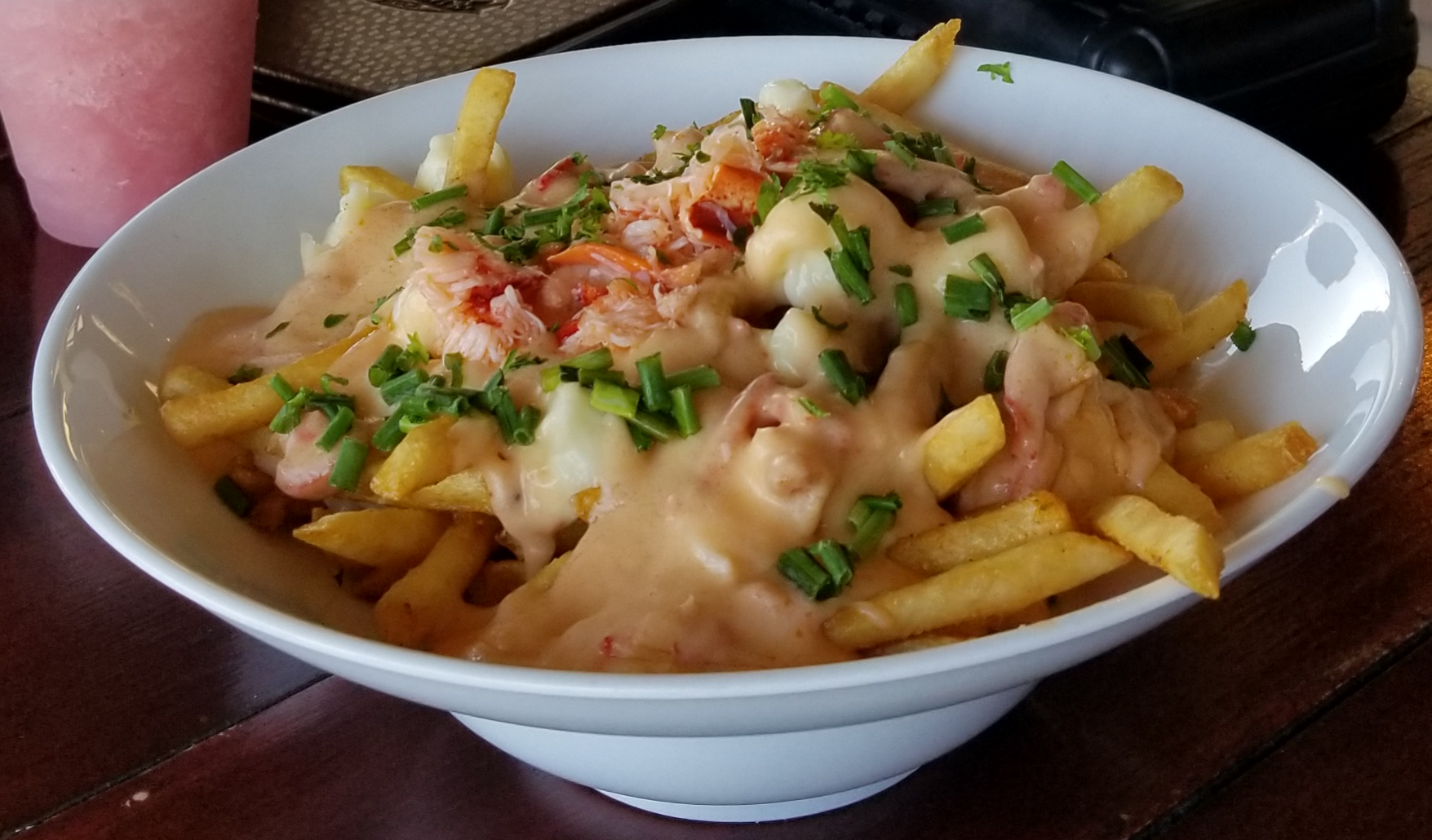 Order Lobster Bisque Fries food online from Jay Birds Catering store, Southfield on bringmethat.com