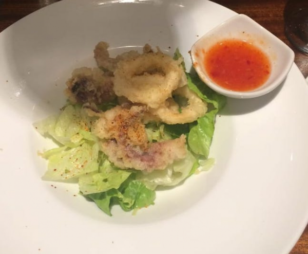 Order Crispy Calamari food online from Kumo Sushi and Lounge store, New City on bringmethat.com