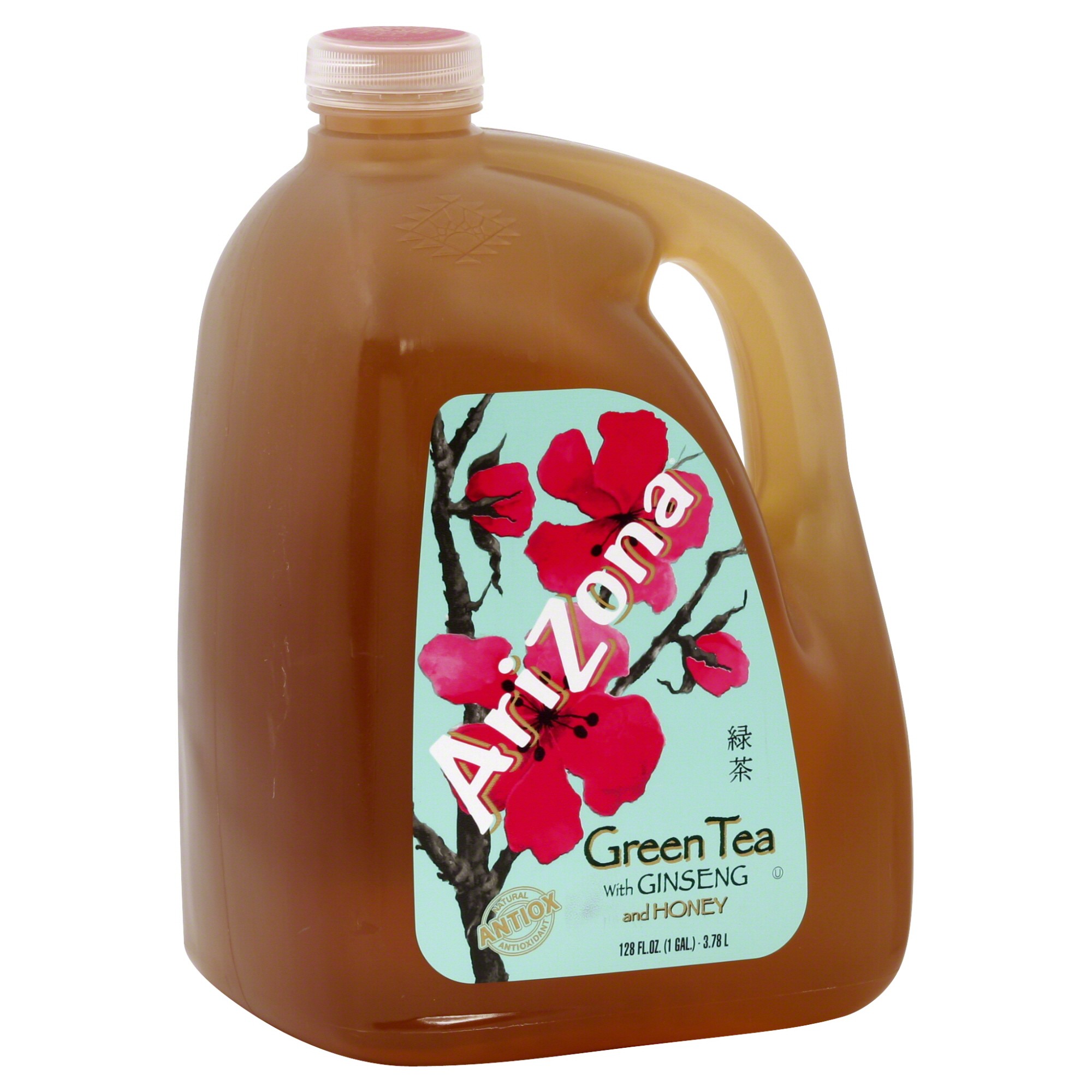 Order Arizona Green Tea with Ginseng and Honey - 128 fl oz food online from Rite Aid store, MILLER PLACE on bringmethat.com