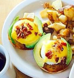 Order Avocado Benedict food online from Ardmore Station Cafe store, Ardmore on bringmethat.com