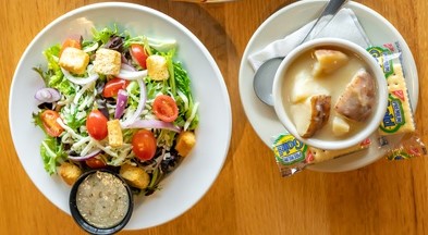 Order Cup of Soup & Small House Salad food online from Chatham Tap store, Indianapolis on bringmethat.com