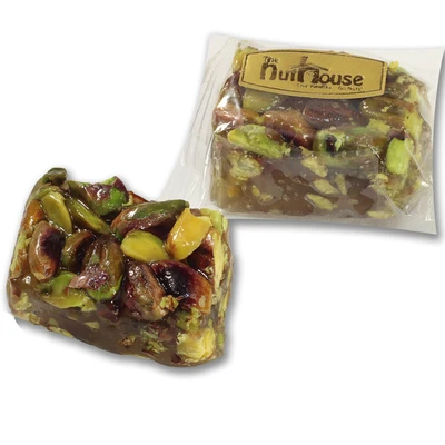 Order Aleppo deluxe pistachio squares raha food online from Nut House Co store, Bridgeview on bringmethat.com