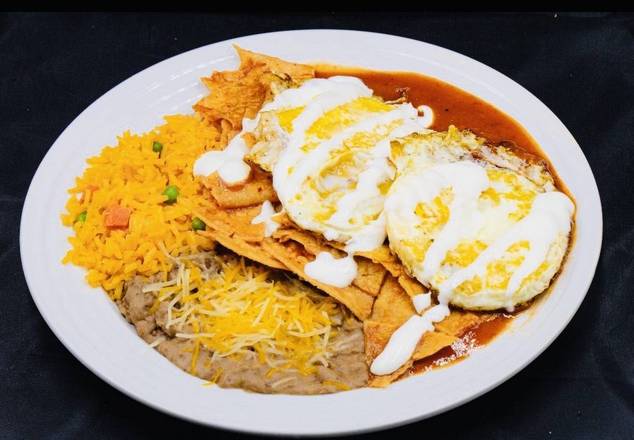Order Chilaquiles food online from Salsitas store, Phoenix on bringmethat.com