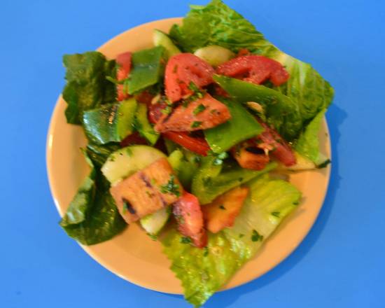 Order Fatoush Salad food online from Sinbad Mediterranean Grill store, Atlanta on bringmethat.com