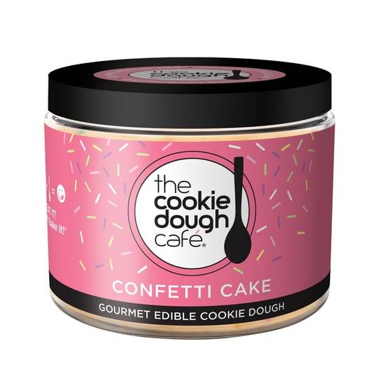 Order Confetti Cake - 18 Oz Jar food online from The Cookie Dough Cafe store, Portland on bringmethat.com