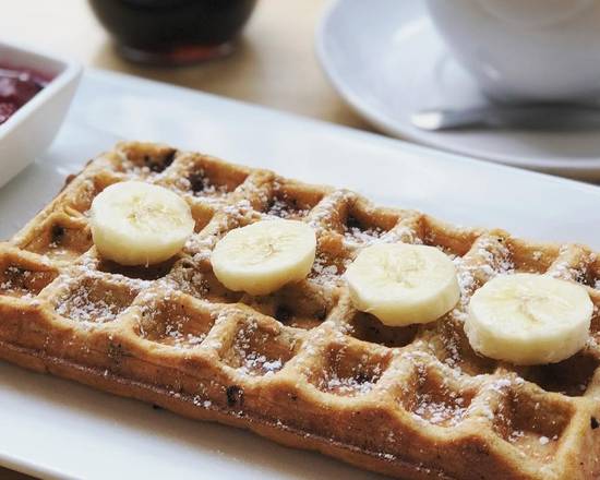 Order Belgian Waffle food online from Wheat's End Cafe store, Chicago on bringmethat.com