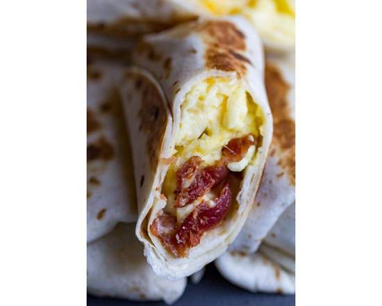Order Bacon, Egg, Cheese, and Hash Brown Wrap food online from Amity Bistro store, Wilmington on bringmethat.com