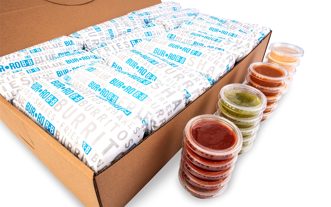 Order Burrito Pack food online from Blue Burro store, Long Beach on bringmethat.com