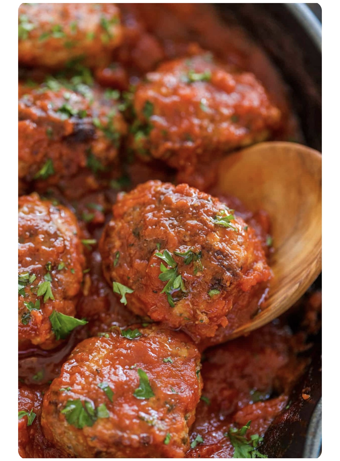 Order Side of Meatballs in Tomato Sauce food online from Chris Pizza store, Clifton on bringmethat.com