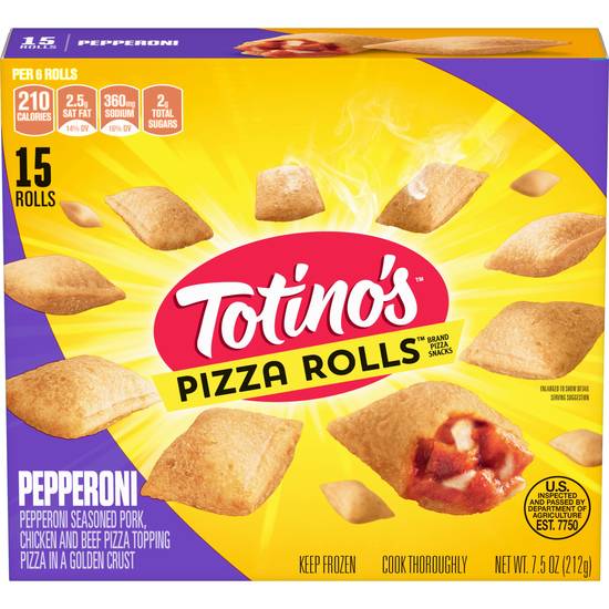 Order Totino's Pepperoni Pizza Rolls, 7.5 OZ food online from Cvs store, DOVER on bringmethat.com
