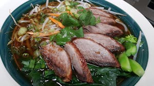 Order Duck Noodle Soup food online from Chai Yo Thai Cuisine store, Riverview on bringmethat.com
