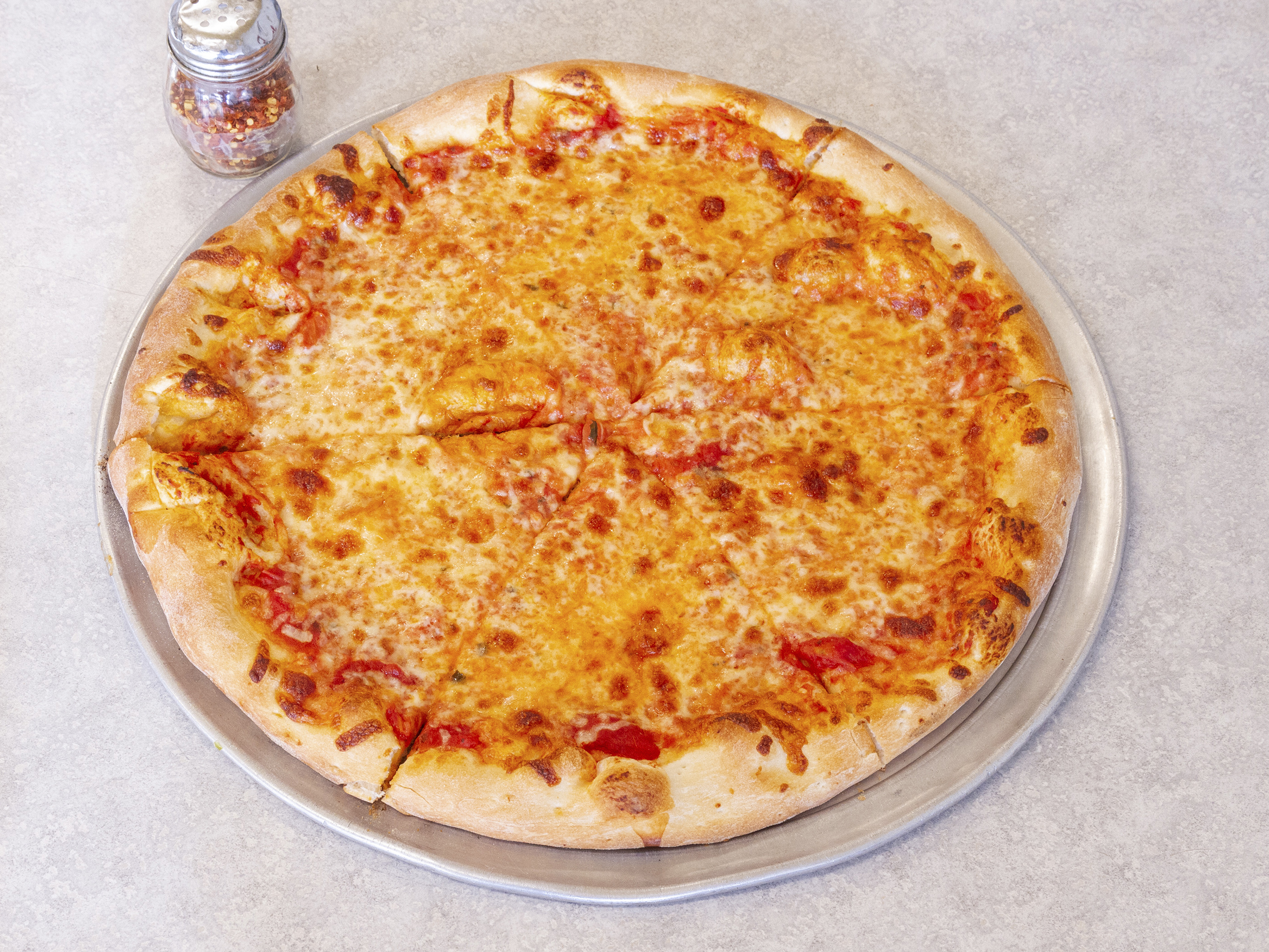 Order Thin Crust Cheese Pizza food online from Napoli Pizzeria store, Quincy on bringmethat.com