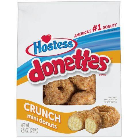 Order Hostess Donettes Crunch Bag 9.5oz food online from 7-Eleven store, La Grange on bringmethat.com